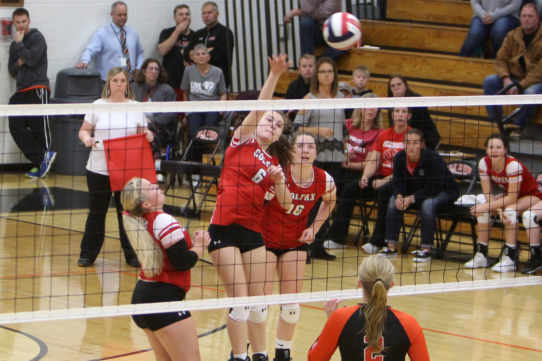 Colfax at Elk Mound volleyball 10-17-19